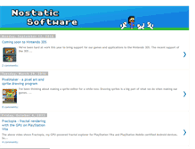 Tablet Screenshot of blog.nostatic.org